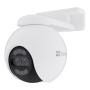 Camera IP WI-Fi Pan&Tilt, Dual 4K, ColorFULL Night Vision, Audio bidirectional, Alarma, IR 30M - EZVIZ CS-H80x(8MP+2MP) EZVIZ - 